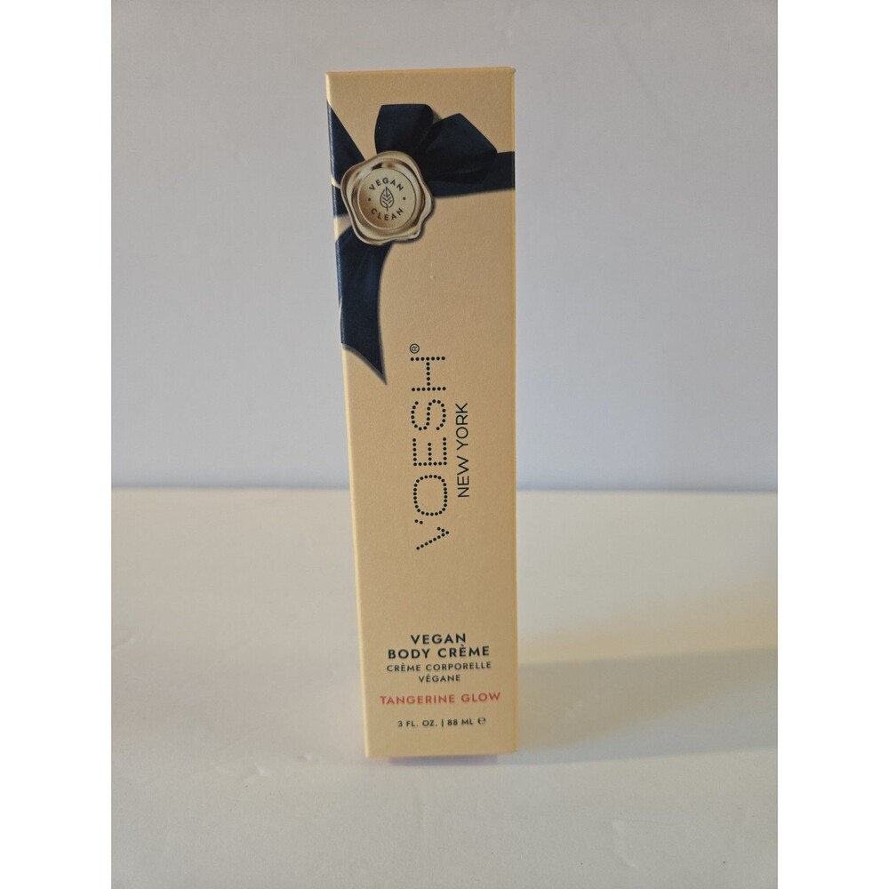 Voesh New York Vegan Body Creme Cream Tangerine Glow 3 fl oz SEALED New In Box
